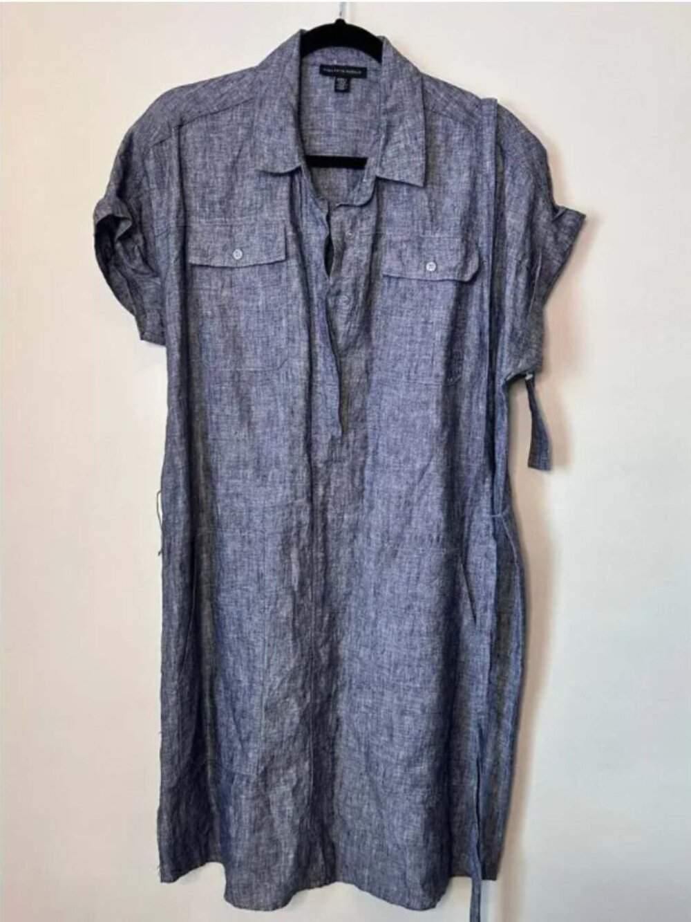 Saks Fifth Avenue Linen Dress Medium